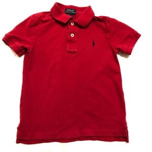 Polo Ralph Lauren - Red Polo Shirt - EUC